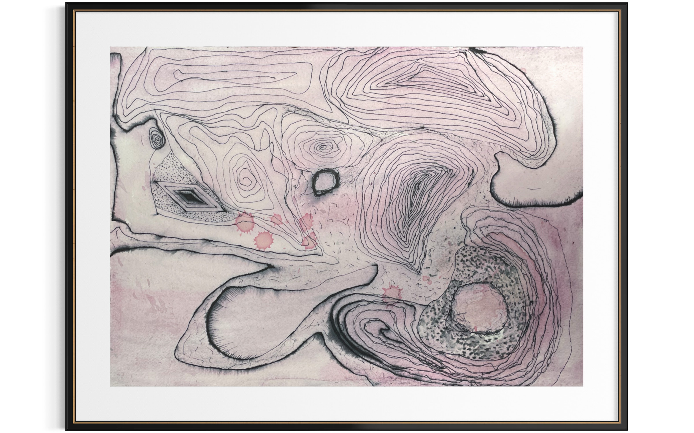 Artwork on Khadi paper