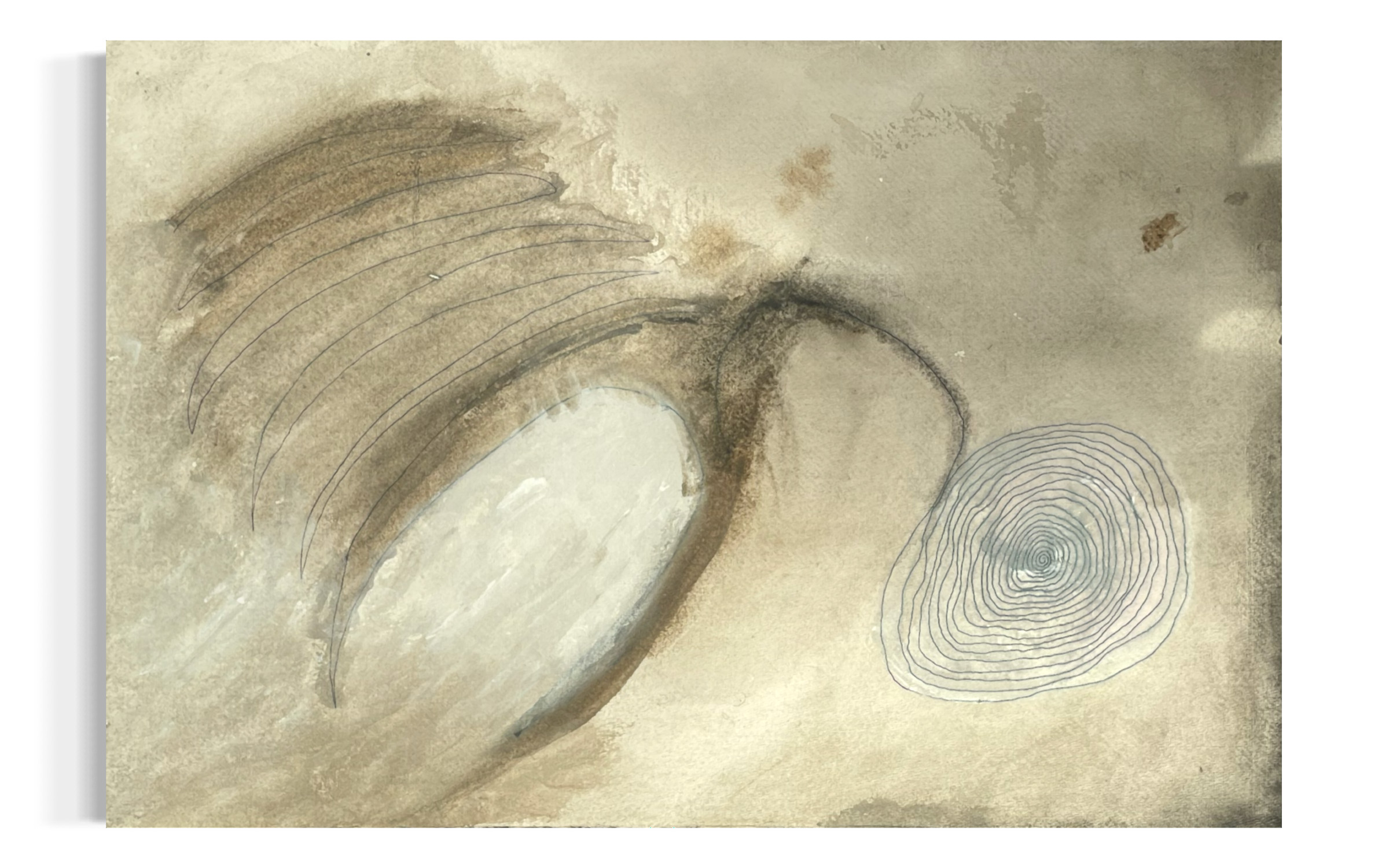 Artwork on Khadi paper