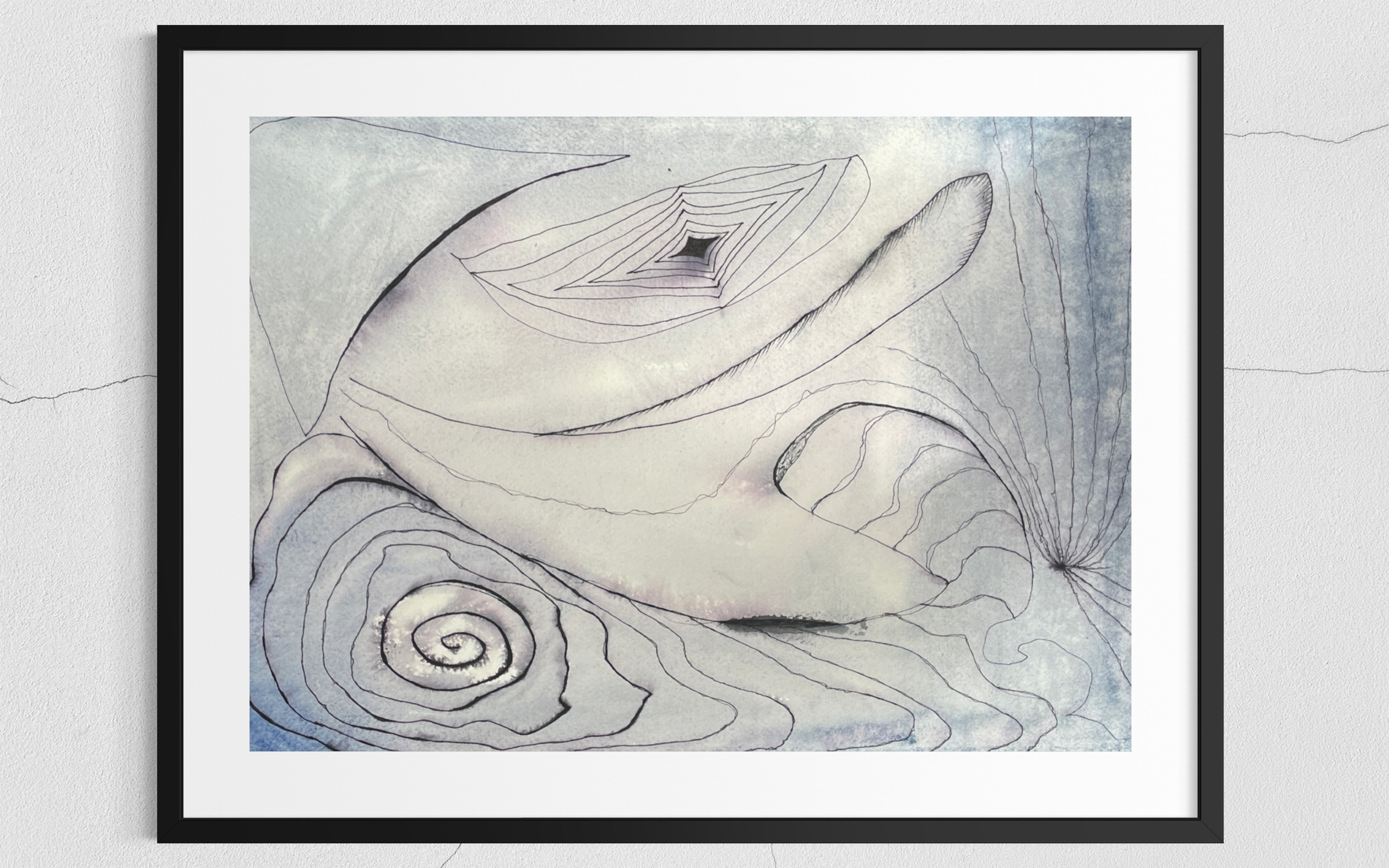 Artwork on Khadi paper