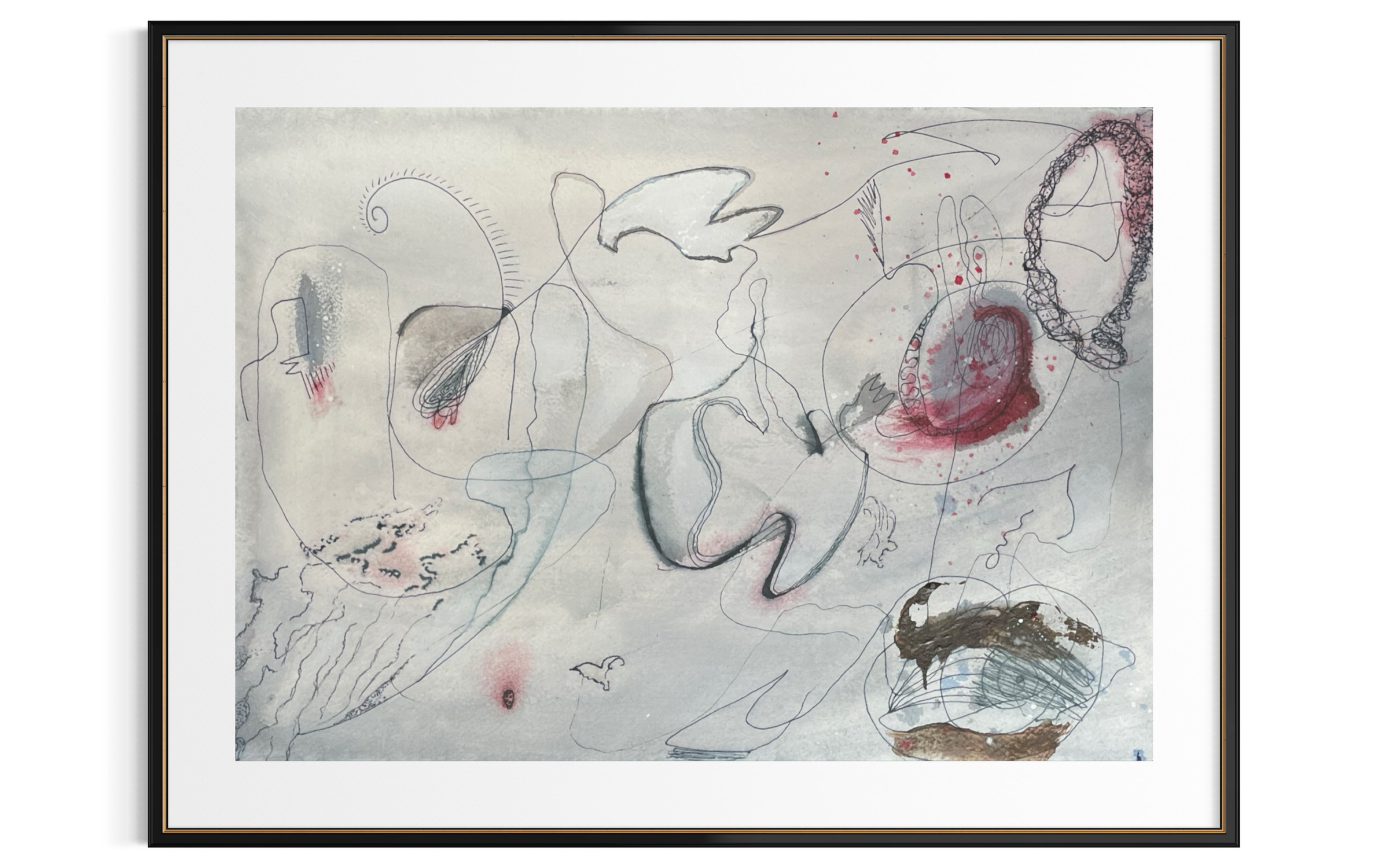 Artwork on Khadi paper