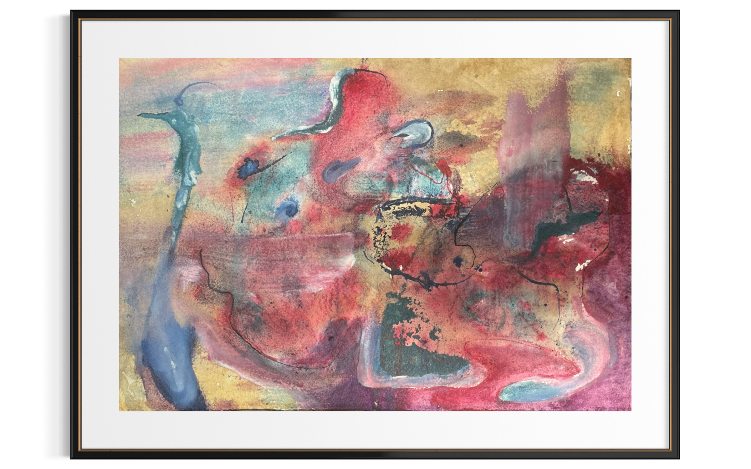 Artwork on Khadi paper