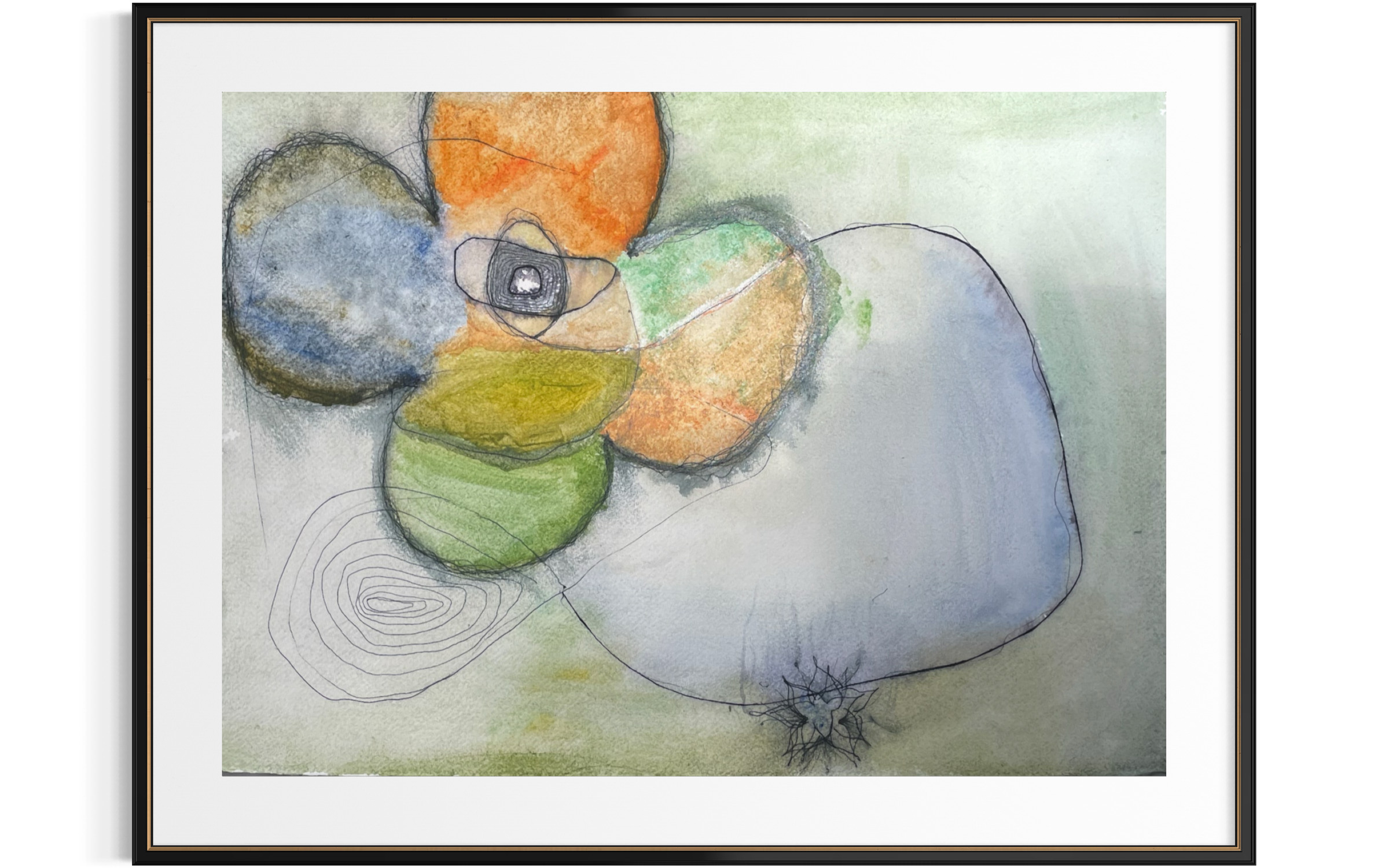 Artwork on Khadi paper
